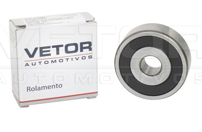 ROLAMENTO DE AR CONDICIONADO VOLVO:CAMINHOES, ONIBUS 24V 150AMP 17X62X21  - VTO 176221