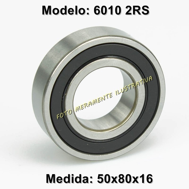 ROLAMENTO 6010 2RS VETOR -VTO60102RS 
