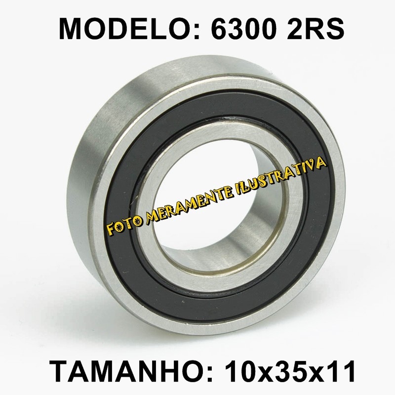 ROLAMENTO 6300 2RS VETOR -VTO63002RS 