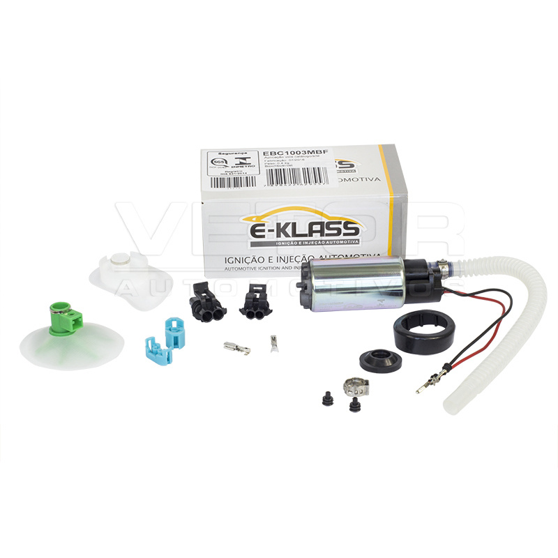 KIT REFIL BOMBA BI-COMBUSTIVEL INTERNA FLEX 12V VEICULOS - VETOR EBC1003MBF