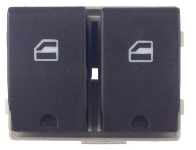 INTERRUPTOR VIDRO ELETRICO VW GOL-VOYAGE-SAVEIRO GIV E GV 1 ESTAGIO, DUPLO(MULTIQUALITA)  - VW1032