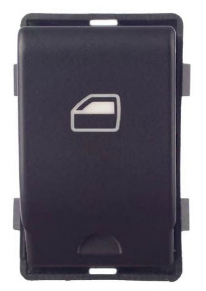 INTERRUPTOR VIDRO ELETRICO VW GOL-VOYAGE-SAVEIRO GIV E GV 1 ESTAGIO, SIMPLES (MULTIQUALITA)  - VW1033