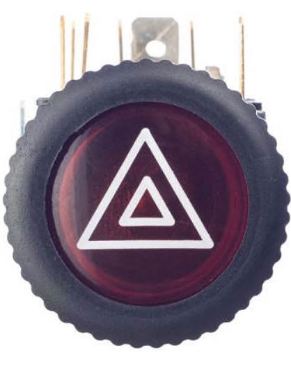 INTERRUPTOR PISCA ALERTA FUSCA/KOMBI (MULTIQUALITA)  - VW6001