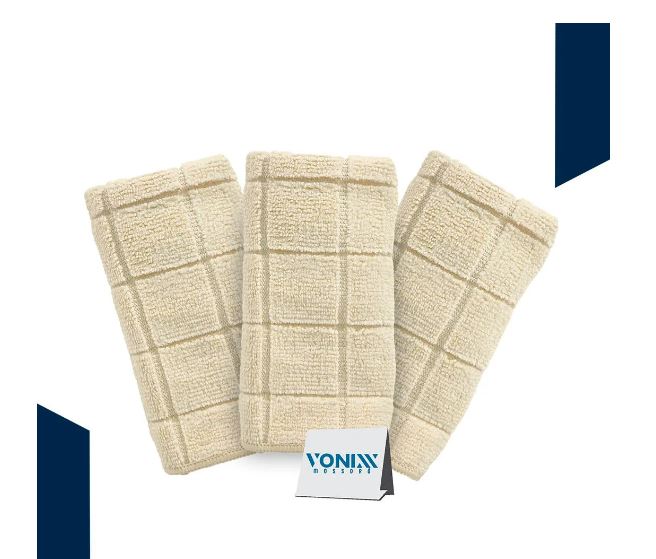 PANO MICROFIBRA MULTIUSO 30X30 260GSM PCT COM 3 UND RAZUX - VX2005003 VONIXX