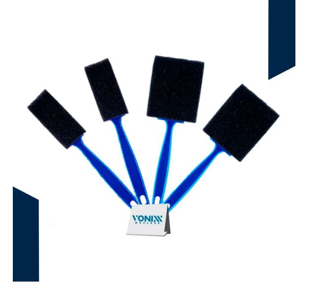 KIT 4 PINCEIS DE ESPUMA DETALHAMENTO - VX2005068 VONIXX