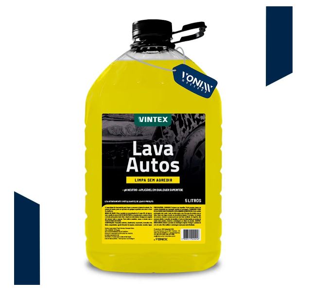 LAVA AUTOS 5 LITRO SHAMPOO AUTOMOTIVO - VX2008019 VONIXX