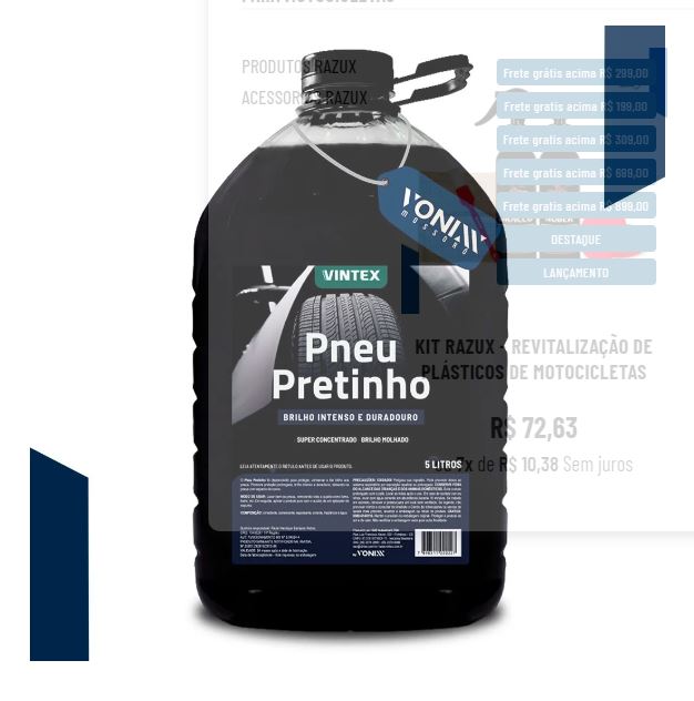 PNEU PRETINHO 5 LITRO - VX2008029 VONIXX