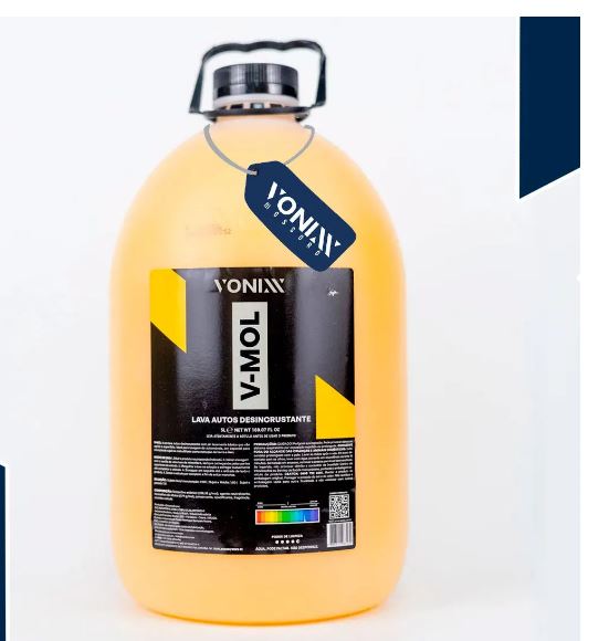 V MOL 5 LITROS LAVA AUTOS DESINCRUSTANTE - VX2050117 VONIXX