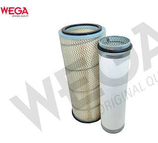 KIT FILTRO AR MOTOR FORD CARGO 712, 814 - WAP285K WEGA
