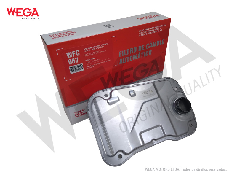 FILTRO CAMBIO AUTOMATICO HILLUX - WEGA  - WFC967