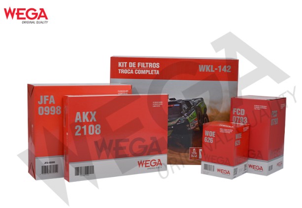 KIT TROCA COMPLETA FIAT TORO  JEEP RENEGADE  COMPASS  RAM RAMPAGE TURBO  - WEGA WKL142