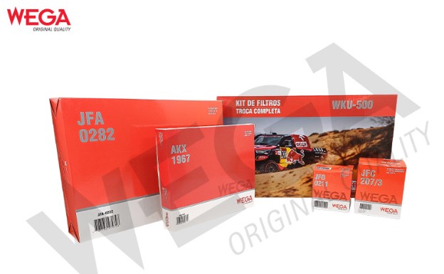 KIT TROCA COMPLETA TOYOTA HILUX SR SRV SRX STD SW4  2016 EM DIANTE   - WEGA WKU500
