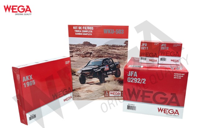 KIT TROCA COMPLETA TOYOTA HILUX SW4 SRV 2005 ATE 2012  - WEGA WKU503