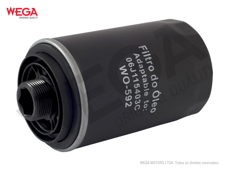 FILTRO DE OLEO AUDI/VW JETTA TSI (HIGHLINE) 2010..(WEGA) - WO592