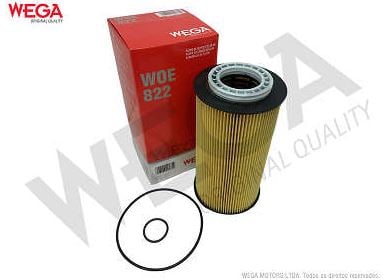 FILTRO DE ÓLEO REFIL DAF CF85 105 - WOE822
