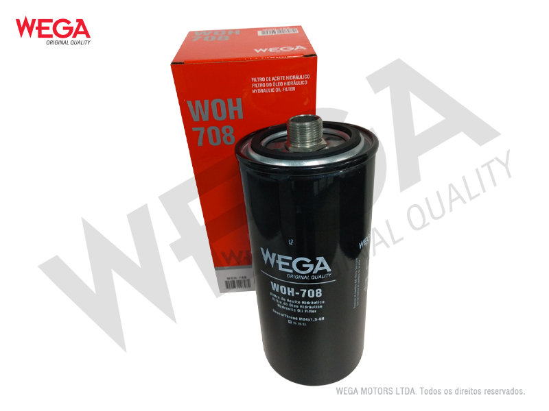 FILTRO OLEO CASE/JOHN DEERE - WEGA - WOH708