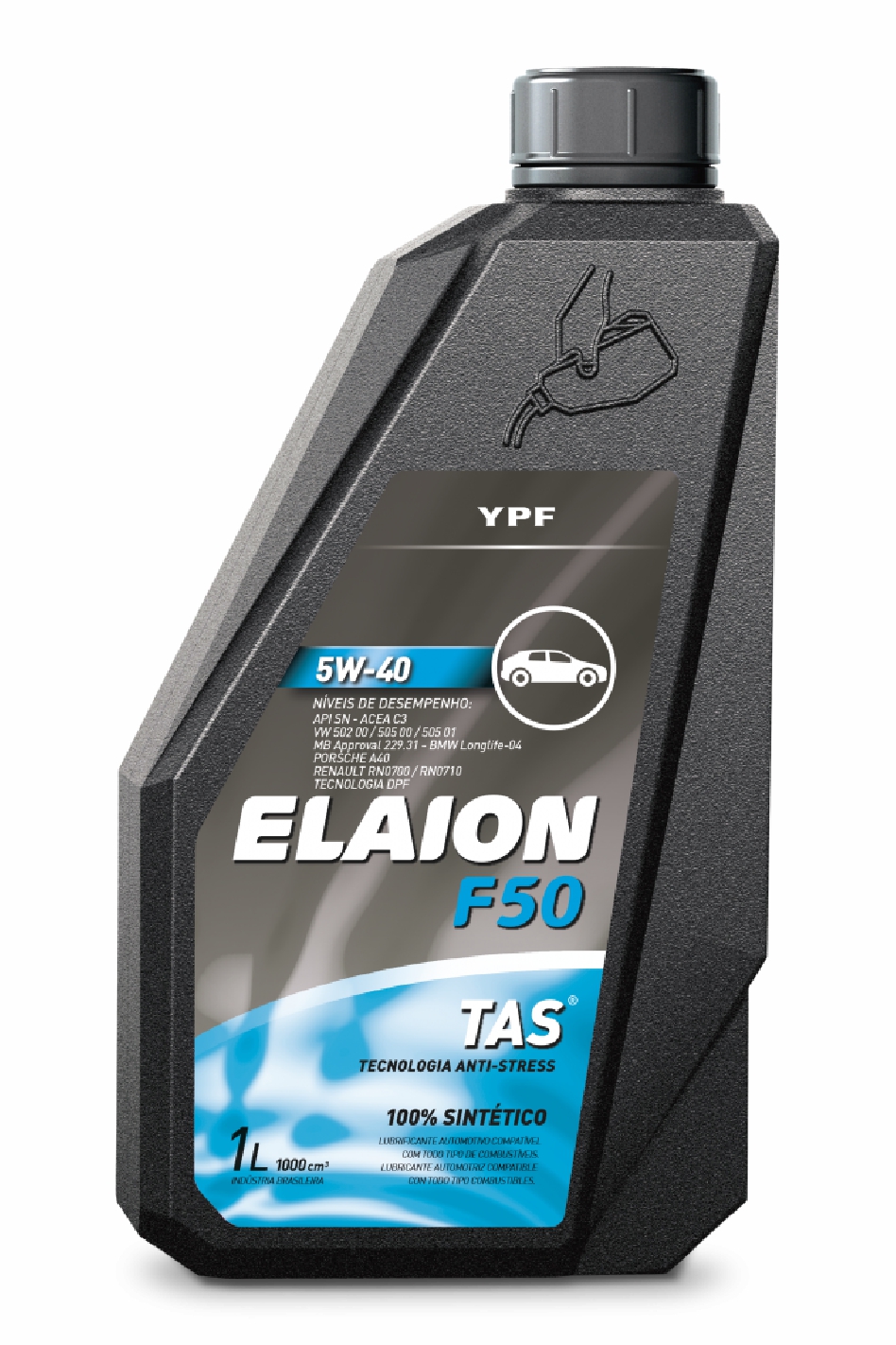 OLEO MOTOR ELAION F50 5W40 SINTETICO 