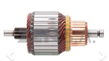 INDUZIDO MOTOR PARTIDA 12V 9 ESTRIAS FORD COURIER, FIESTA, KA - ZEN24045