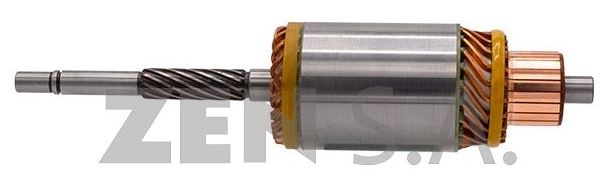 INDUZIDO PARTIDA JF 12V 10D COMP 329MM- 24065 ZEN