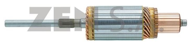 INDUZIDO MOTOR PARTIDA JE 24V 19D MERCEDES-BENZ ACTROS - ZEN24091