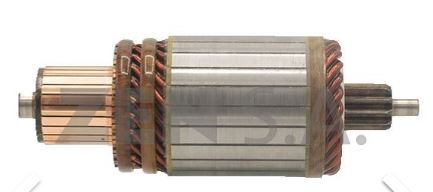 INDUZIDO MOTOR PARTIDA ISKRA 12V 11 ESTRIAS JCB EMPILHADEIRA - ZEN24100