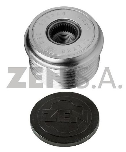POLIA LIVRE ALTERNADOR VOLKSWAGEN GOL, PARATI - ZEN5409