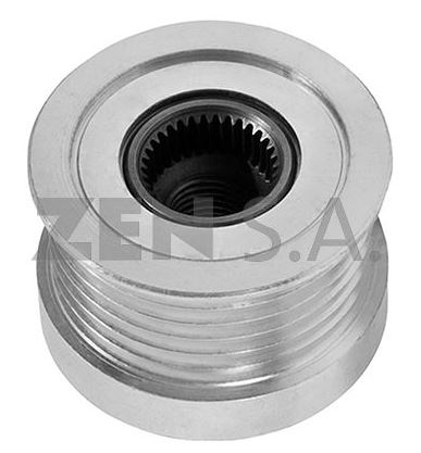 POLIA ALTERNADOR RODA LIVRE FORD FOCUS 1.8 2.0 MONDEO  VOLVO C30  - ZEN5464