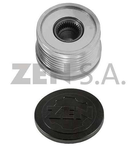 POLIA ALTERNADOR RODA LIVRE RENAULT SANDERO NISSAN TIIDA 6PK  - ZEN5467
