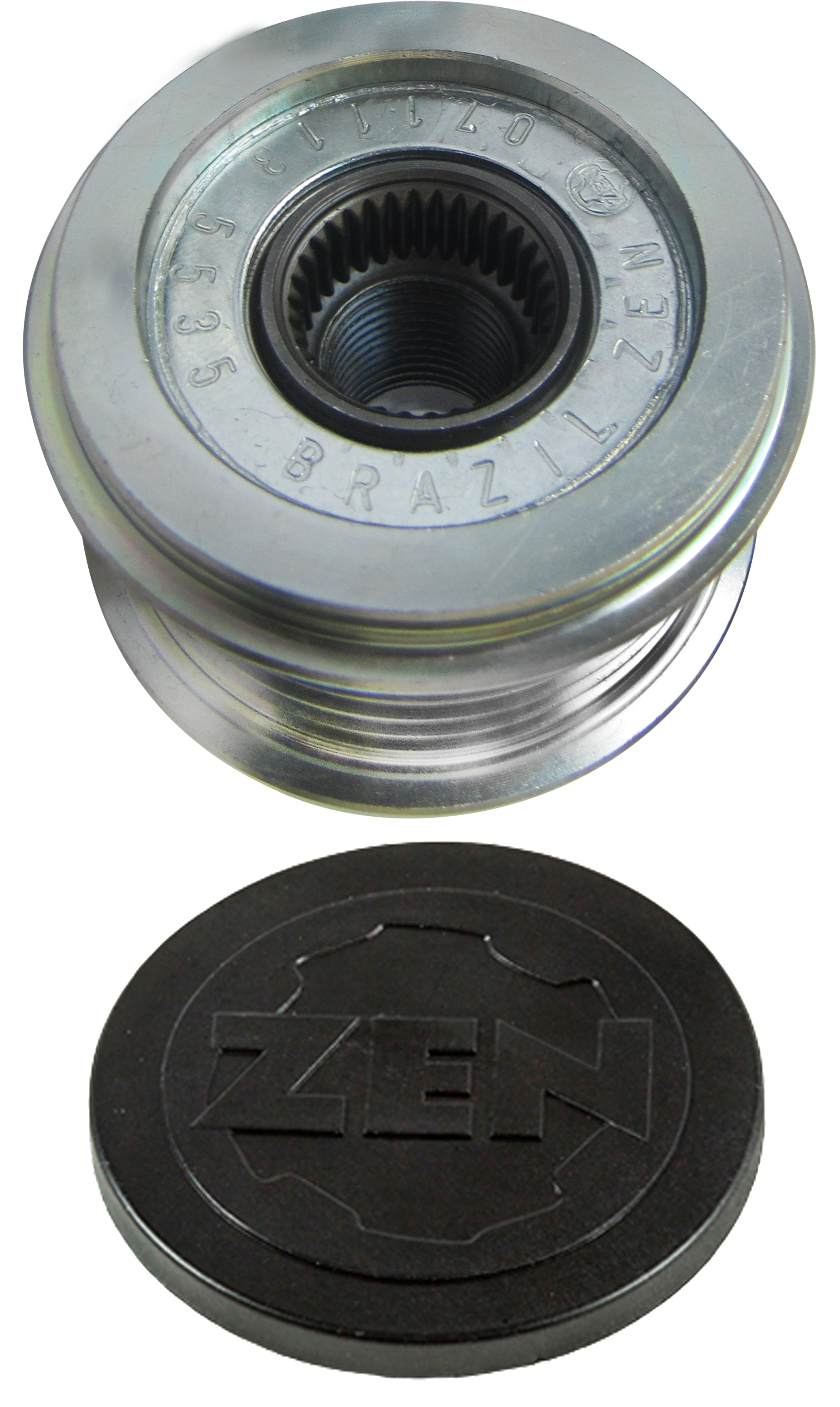 POLIA ALTERNADOR RODA LIVRE GM ASTRA-VECTRA 09..6FIL - ZEN5535  