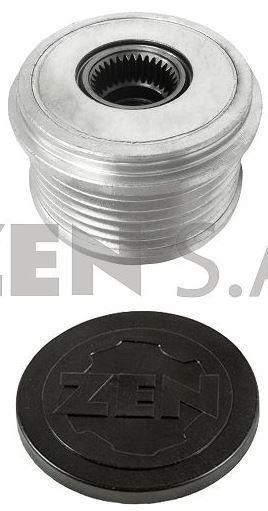 POLIA RODA LIVRE ALTERNADOR BOSCH 6PK  RENAULT CLIO DUSTER  NISSAN TIIDA- ZEN5575