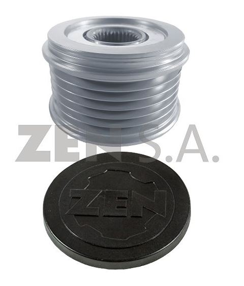 POLIA DA RODA LIVRE 6 FILETES KIA SORENTO - ZEN5593