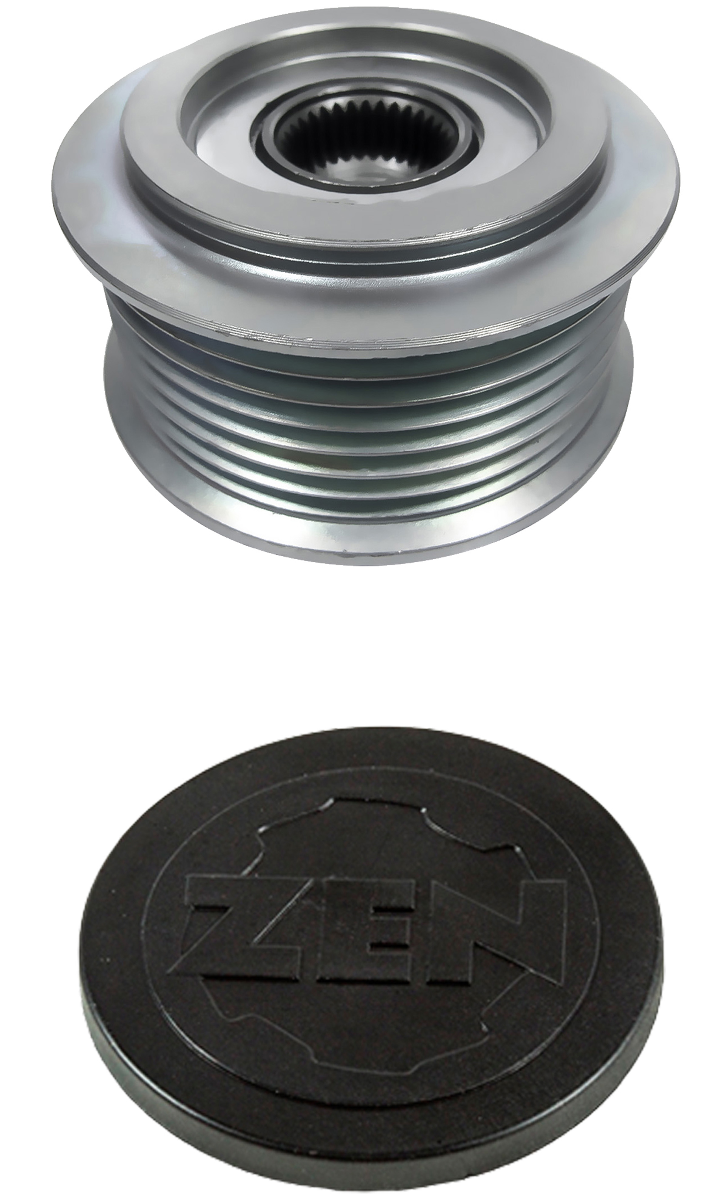 POLIA ALTERNADOR RODA LIVRE HONDA CIVIC-CRV 12..7FIL - ZEN5598  