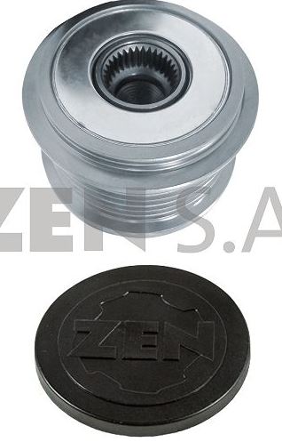 POLIA RODA LIVRE TOYOTA COROLLA  HILUX 7PK  - ZEN5609
