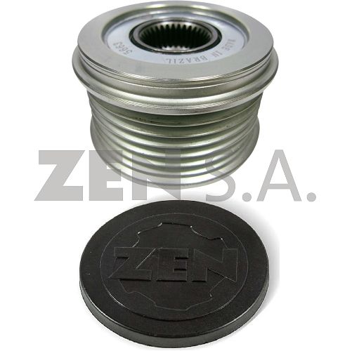 POLIA RODA LIVRE 6PK FIAT IVECO - ZEN5663