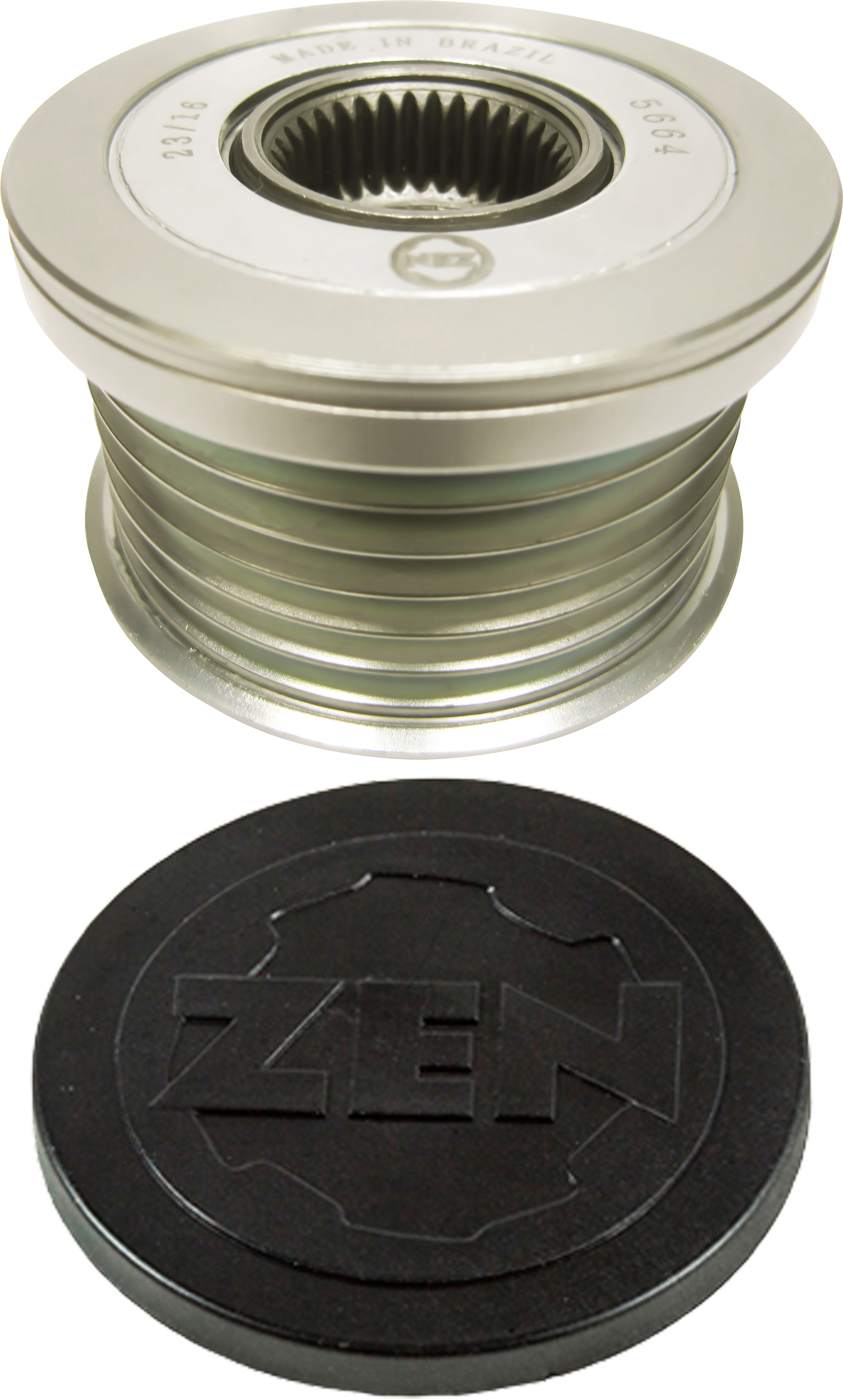 POLIA ALTERNADOR RODA LIVRE FORD NEW FIEST 10.. 6FIL - ZEN5664  