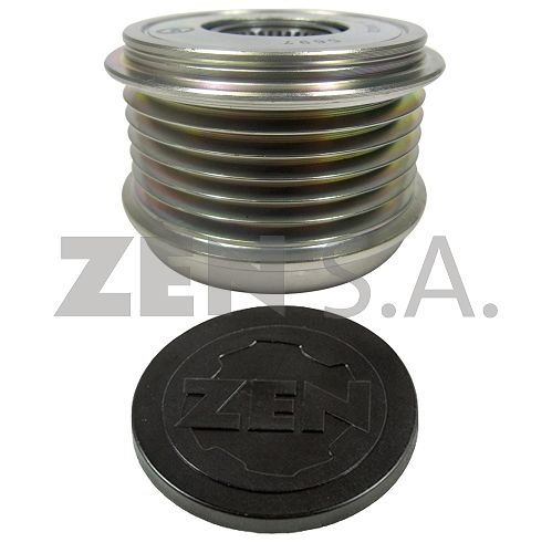 POLIA RODA LIVRE 6PK VW GOLF 1.8  AMAROK 2.0  - ZEN5697
