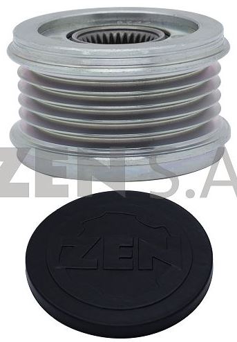 POLIA ALTERNADOR RODA LIVRE M.BENZ CLASSE A  CLASSE B  CLASSE C - ZEN5732