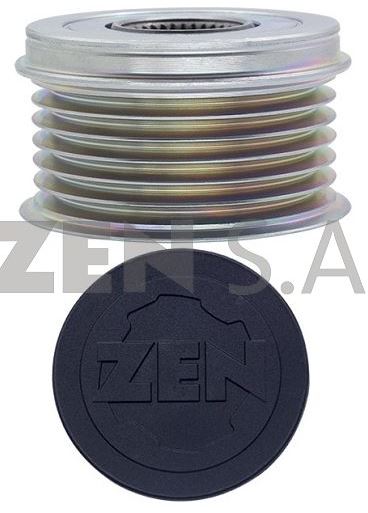 POLIA RODA LIVRE FORD ECOSPORT KA  1.5 2017 EM DIANTE 6PK- ZEN5819