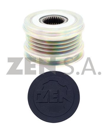 POLIA ALTERNADOR 4PK RENAULT KWID 3CC - ZEN5879