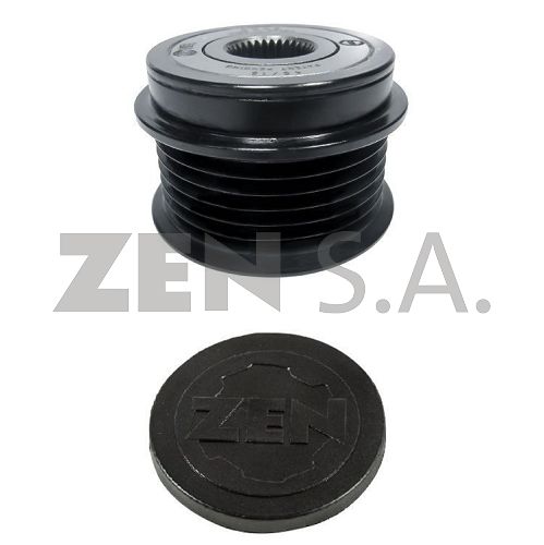 POLIA ALTERNADOR RODA LIVRE TOYOTA COROLLA..  - ZEN6006