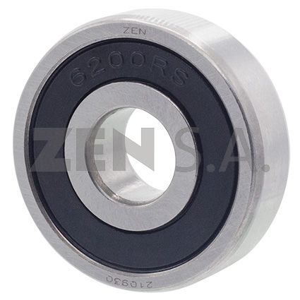 ROLAMENTO DE ESFERA DE CARGA RADIAL PARA ALTERNADOR BOSCH  WAPSA  M,BENZ  FORD  - ZEN60200