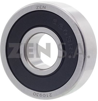 ROLAMENTO DE ESFERA DE CARGA RADIAL PARA ALTERNADOR BOSCH  VALEO VW GOL BOLA  M,BENZ  FORD  - ZEN60303