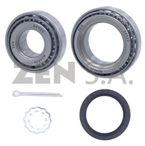 KIT DE ROLAMENTOS TRASEIRO VW GOL G1 G2 G3   - ZEN94529