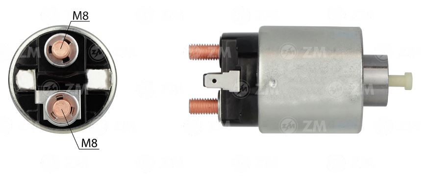 RELE MOTOR PARTIDA 12V NISSAN MARCH - ZM4995