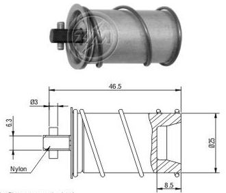 PISTAO MOTOR PARTIDA AUTOMATICOS VALEO SYSTEM  - ZM59094  