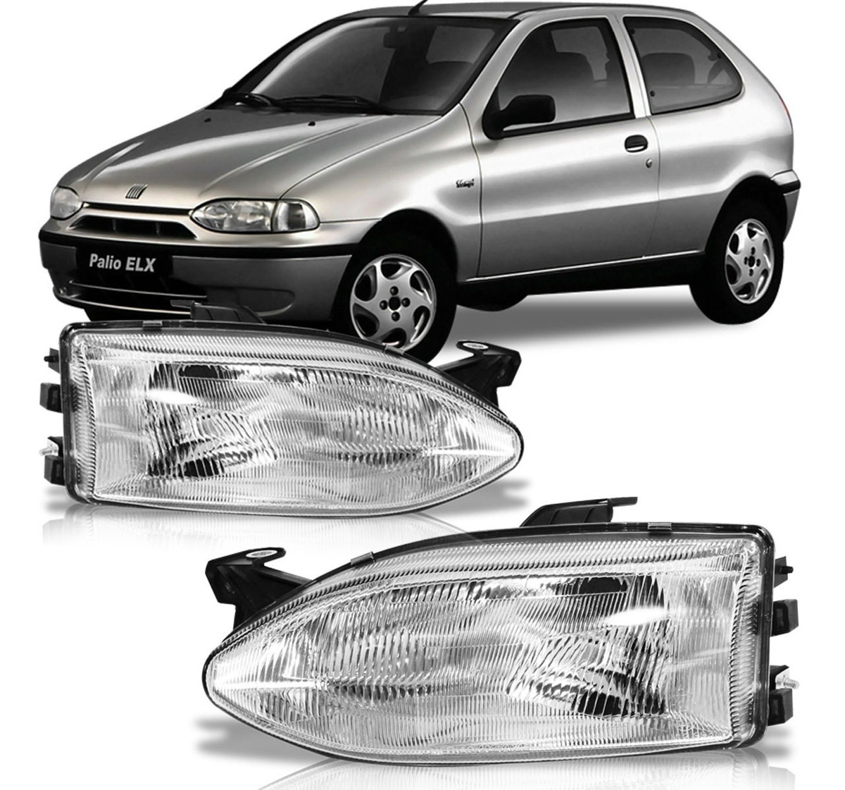 FAROL PALIO 96-98 LD H4 FIAT
